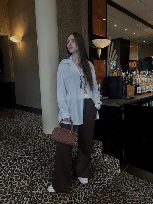 PANTALON MOKA CHOCOLAT