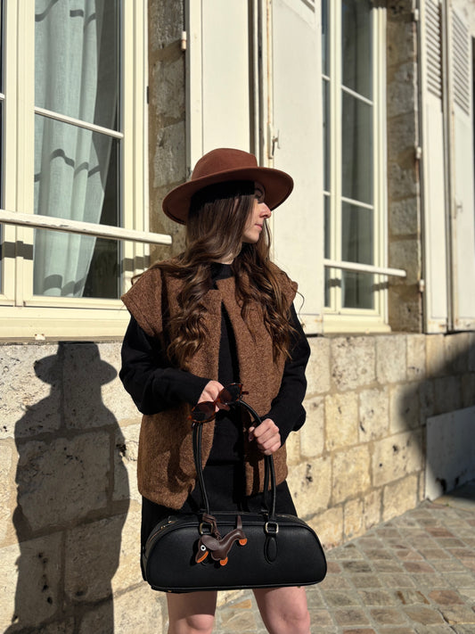 GILET CHESTNUT