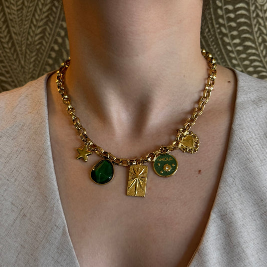 COLLIER EMERAUDE