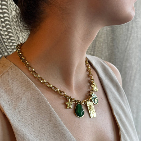 COLLIER EMERAUDE
